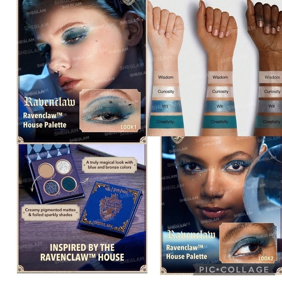 SHEGLAM Harry Potter Ravenclaw House Eye Shadow Palette NIB 3.7 g / 0.13 oz - Picture 8 of 8